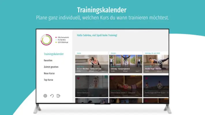 Fitnessraum android App screenshot 2