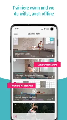 Fitnessraum android App screenshot 4