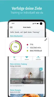 Fitnessraum android App screenshot 7